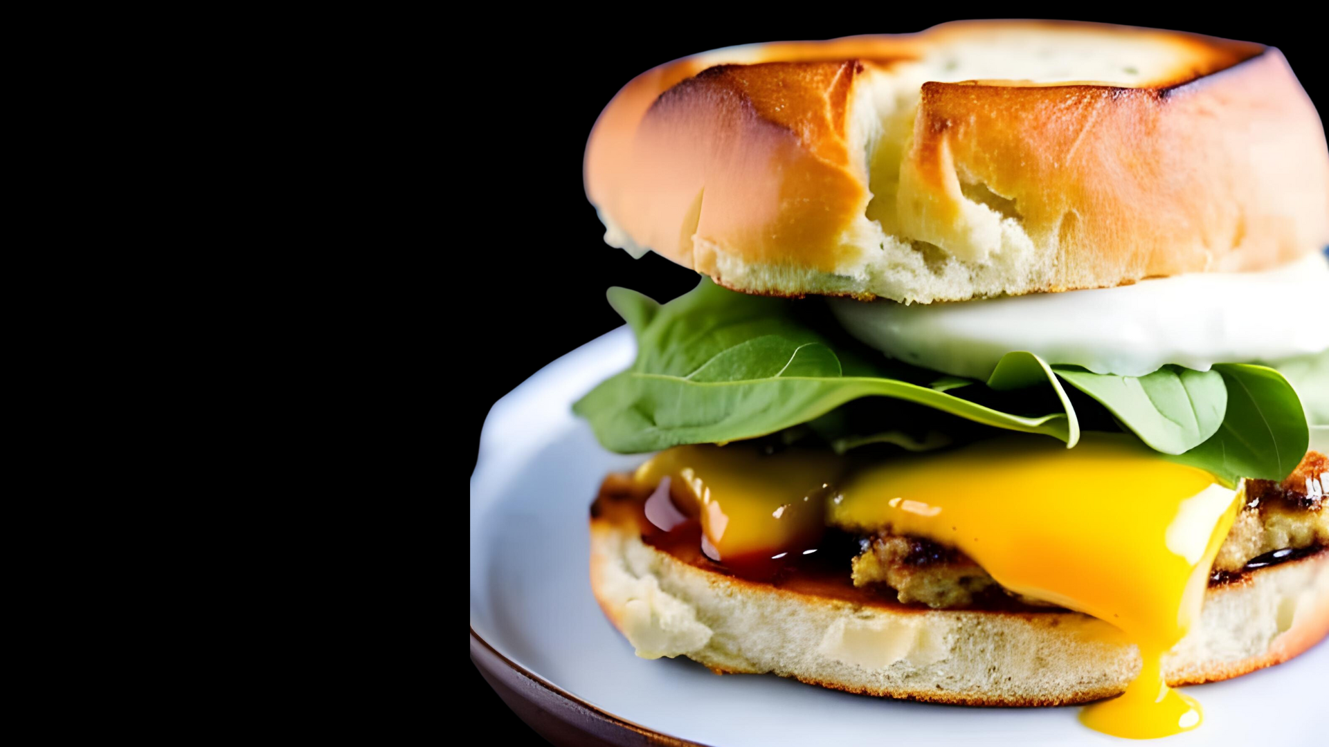 Keto Breakfast Sandwich (using cloud bread) SyktoHealth